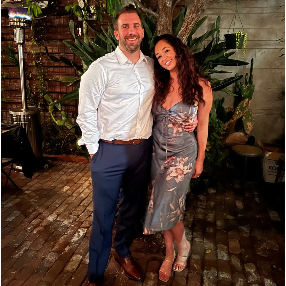 All saints silk blend dress